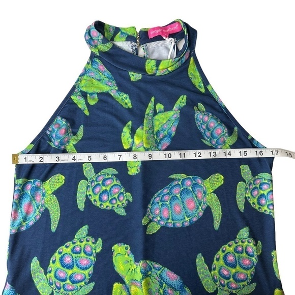 NWT Simply Southern Sea Turtle Maxi Dress. Size Small - Picture 6 of 9